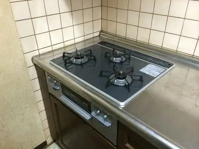 料理を楽しく♪コンロ・レンジフード交換