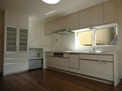 料理がはかどる広々としたキッチンに