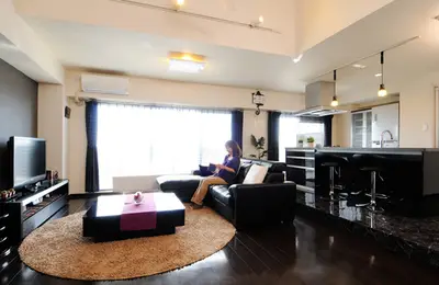 高級感ただようモダンなLDK