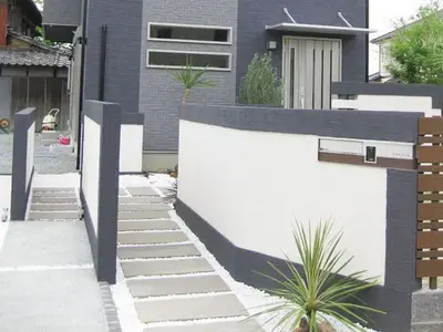 リゾート風エクステリアにリフォーム