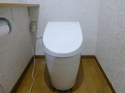 タンクレストイレ設置で空間スッキリ