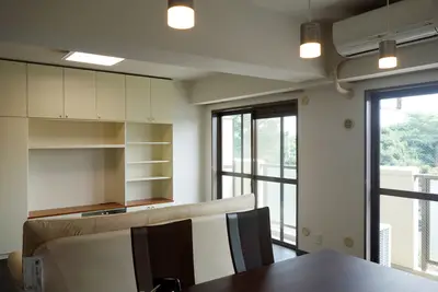 ウッディモダンなＬＤＫ改装と水廻り