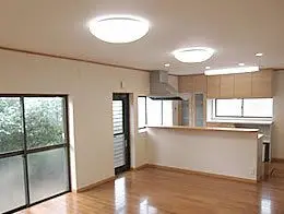 お料理楽しく対面キッチン