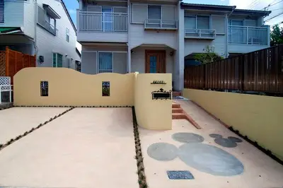 大好きなキャラクターが迎えてくれるエクステリア