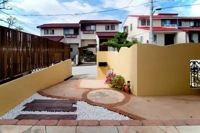 大好きなキャラクターが迎えてくれるエクステリア