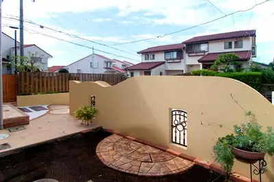 大好きなキャラクターが迎えてくれるエクステリア