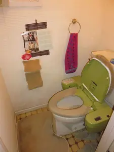 キッチンとトイレ一新・家電は一か所にまとめスッキリ