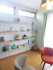 サンルームが奥様の個室に