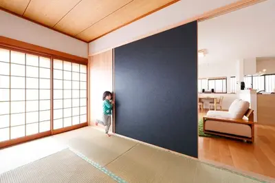 リビング階段でリビングを家族の通り道に