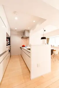 柔軟な間取に対応できるリビング