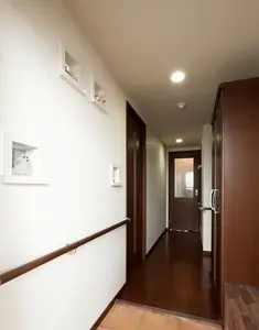 隠す収納・魅せる収納があるマンションの事例