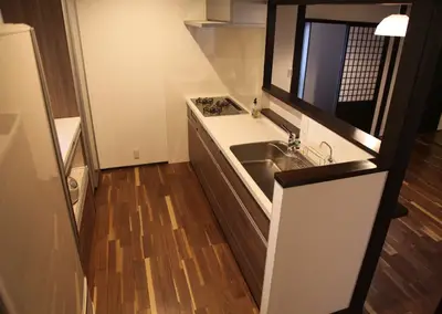 和風のお家でも対面ｷｯﾁﾝに