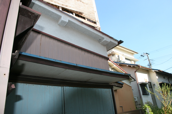 既存と違う新しい外壁