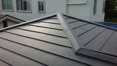 大阪府 枚方市 屋根重ね葺き工事 スーパーガルテクト