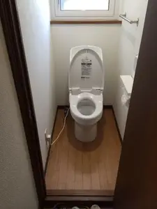 長時間いても苦にならない綺麗なお手洗い