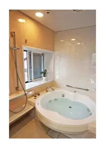 白い家　インテリアでカラーリング