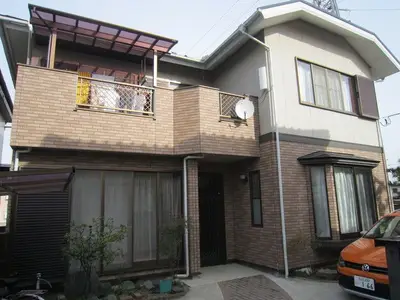 １Ｆとベランダのみ外壁リフォーム