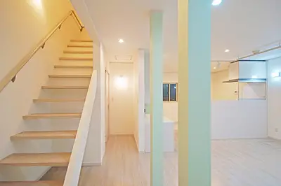 二世帯住宅~猫ちゃんに優しい住まいと収納にこだわった家~