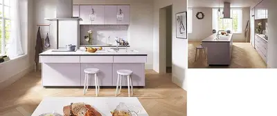 システムキッチンの設置工事