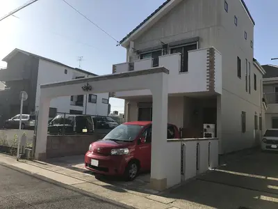 プロヴァンス風イメージの外構
