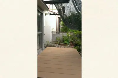 ウッドデッキ・ルーフ新設