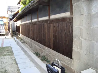 杉板張替え工事