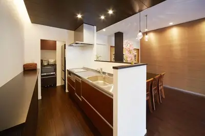 お部屋がゆるりと繋がる開放的な住まい