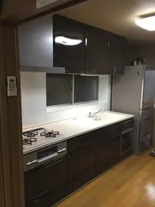 料理作りが楽しくなる収納充実のキッチン