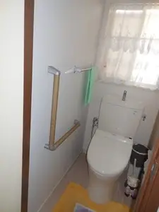 介護保険を使った手すり工事