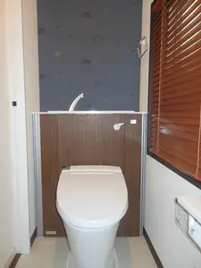 機能的でお洒落なトイレに変身