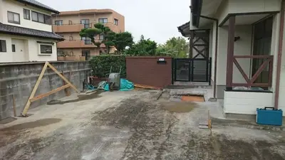 強風でも大丈夫!カーポート設置工事