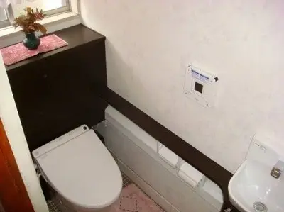 スッキリ収納 節水型組合せ便器へリフォーム　トイレ編