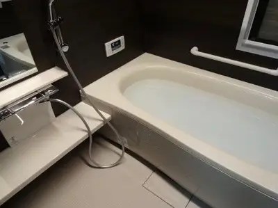 ホテルライクなお風呂で１日の疲れを癒す。