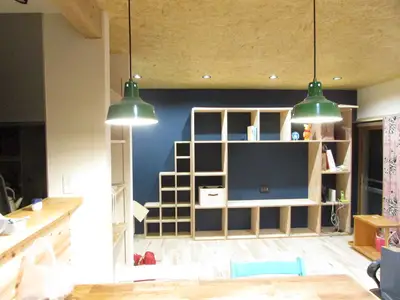 自然素材を使ったラフでオシャレなリノベーション