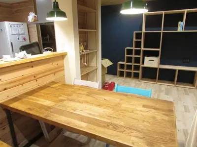 自然素材を使ったラフでオシャレなリノベーション