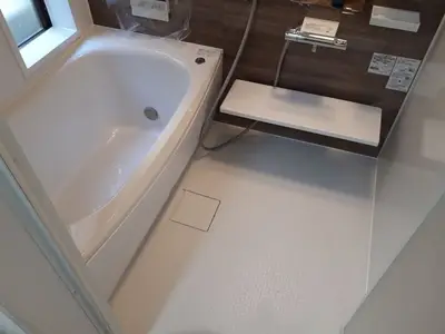 断熱性ある浴室に!