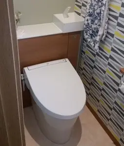 収納性あるトイレルーム