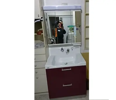 憬れのカラーデザインのキッチンへリフォーム！