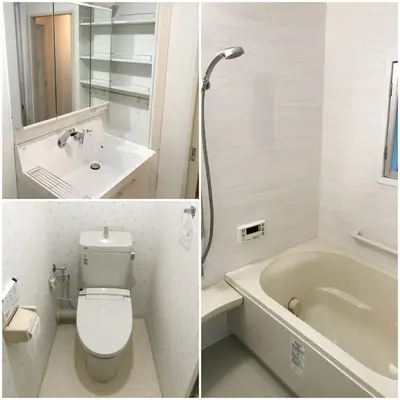 新しくなった水廻りと広くなったバスルーム！