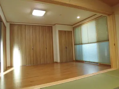 和室を収納たっぷりの洋室へ