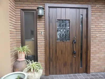 H様邸　玄関改修工事