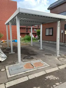 屋根付きアルミカーポート