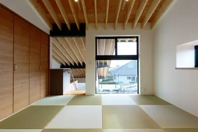 見晴らしの良い、2階和室のゲストルーム