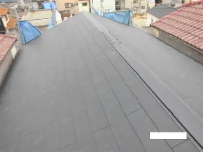 セメント瓦から軽量のコロニアルクアッドの屋根へ