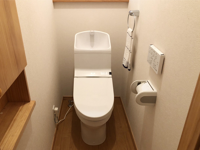 キレイが続くトイレへ