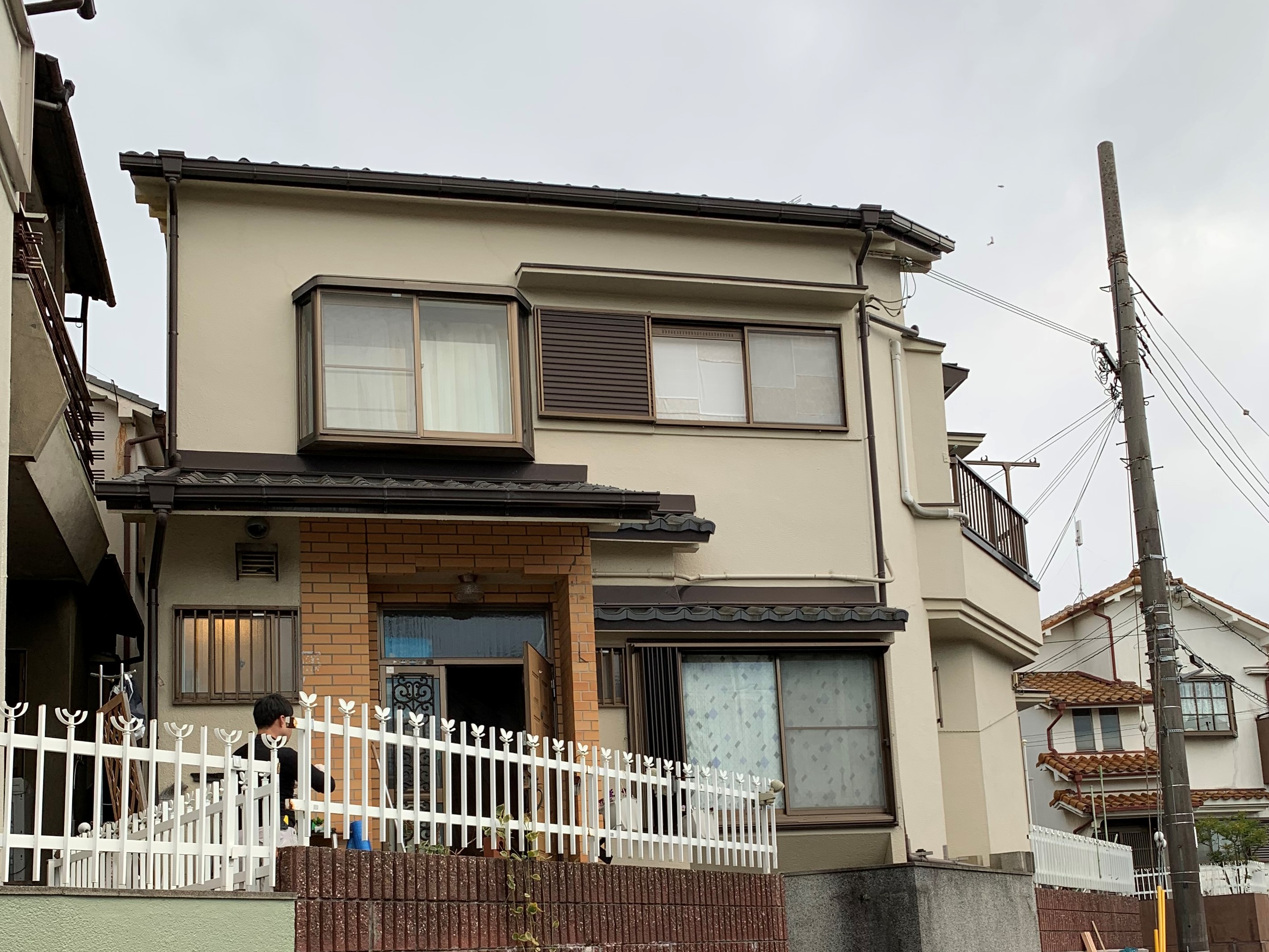 摂津市　外壁塗装工事