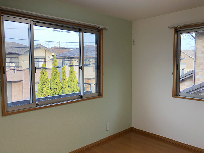 アクセントクロスで自分の好きな部屋に！