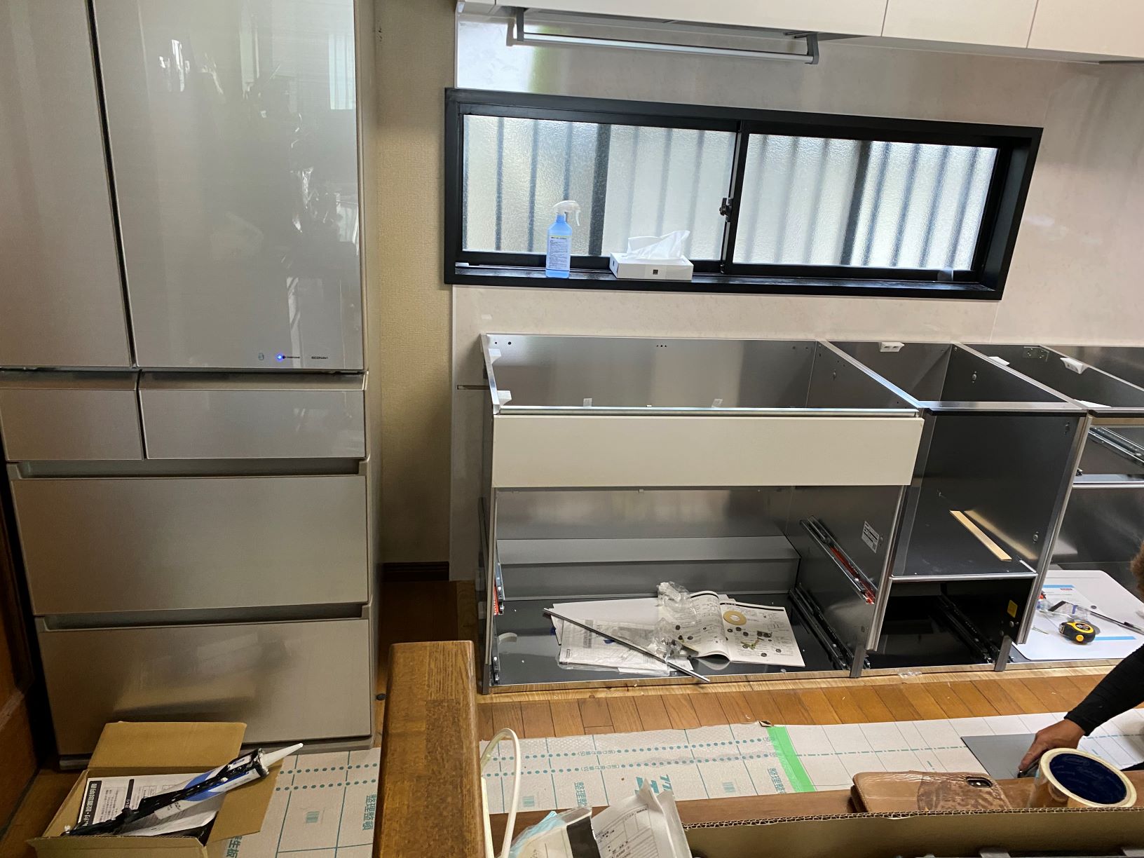 八尾市　キッチン改修工事