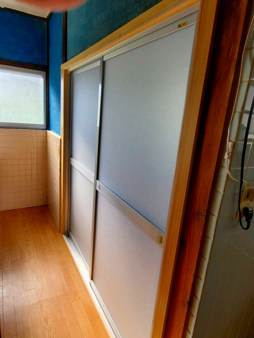 『浴室入口建具交換工事編』