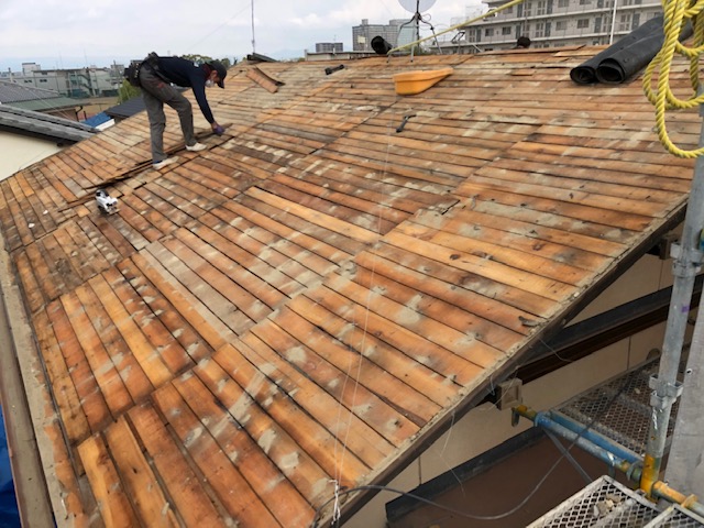 大阪府　寝屋川市　屋根葺き替え工事　ケイミュー社　ルーガ雅